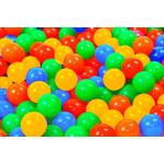 Žaidimų palapinė  Rožinė su 100 margaspalvių kamuoliukų